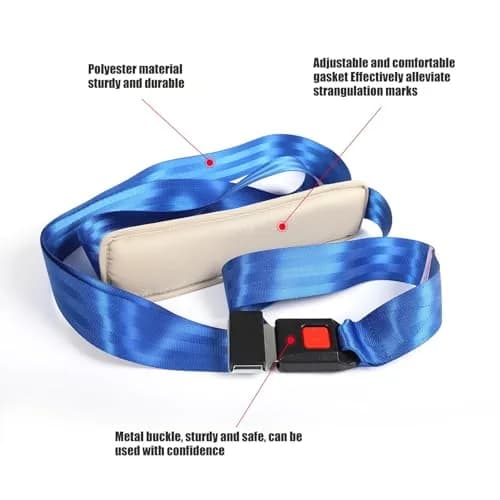 Lewitools Mobilization with Movement (MWM) Belt with Adjustable Pad 2.44 m (8 ft) | Physical Therapy Strap for Joint Mobility thumbnail 3