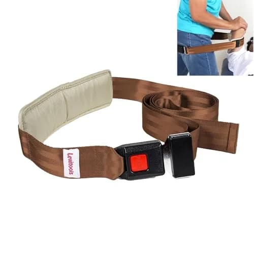 Lewitools Mobilization Belt with Adjustable Pad & Quick-Release Buckle | 300 cm (9.8 ft) Therapy Strap for Movement Practice thumbnail 1