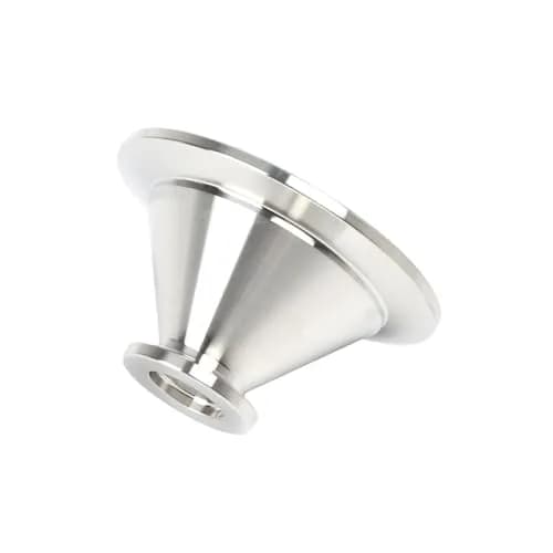 QMINOX SS304 Vacuum Conical Reducer KF adaptor fittings KF-50 to KF-16 | Stainless Steel Vacuum Fitting thumbnail 3