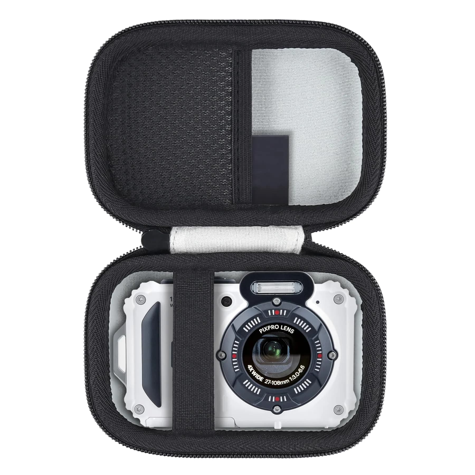 Aenllosi Hard Case for Kodak PIXPRO WPZ2 Rugged Digital Camera, Blue | Dustproof & Shockproof — White