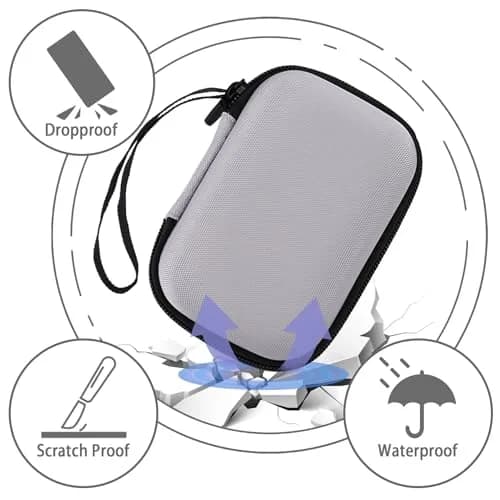 Aenllosi Hard Case for Kodak PIXPRO WPZ2 Rugged Digital Camera, White | Dustproof & Waterproof Protection thumbnail 4