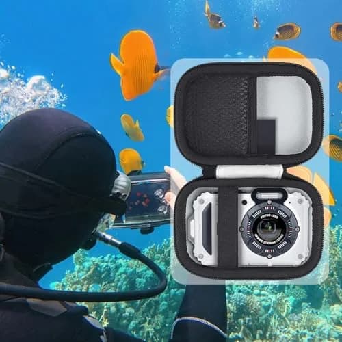Aenllosi Hard Case for Kodak PIXPRO WPZ2 Rugged Digital Camera, White | Dustproof & Waterproof Protection thumbnail 5