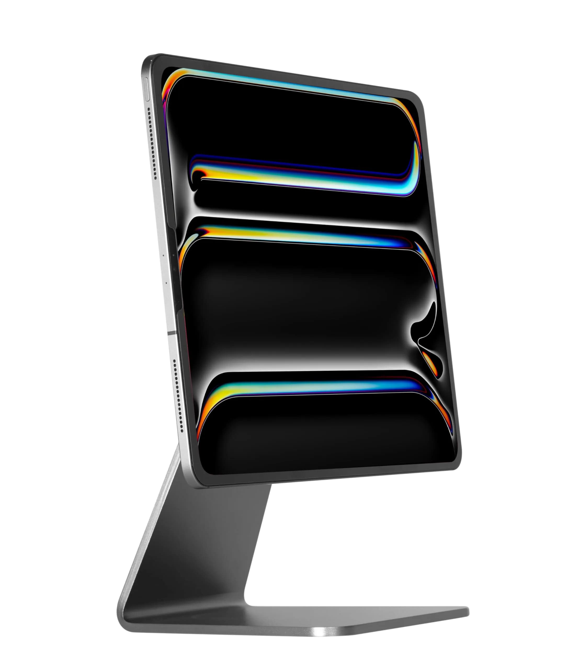 BongBingBoo Magnetic iPad Pro Stand for 12.9'' 3rd-6th Gen & Air 13'' M2/M3/M4 | Stable Aluminum Alloy Holder — Grey / iPad Pro 11'' M4/M5
