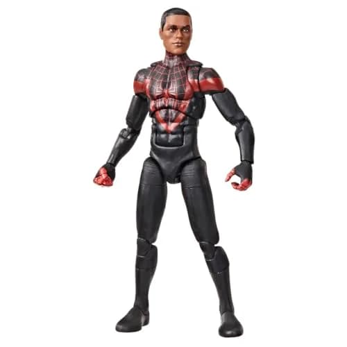 Hasbro Marvel Legends Ultimate Miles Morales Action Figure 6-inch (15.24 cm) | Comics-Inspired Collectible with Comic Accessory thumbnail 2