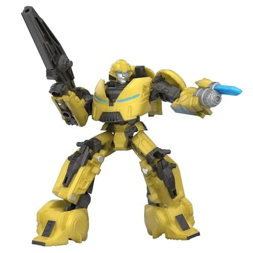 Transformers Toys Studio Series Deluxe Class Bumblebee (B-127) 4.5-inch Action Figure | Movie-Inspired, Converting Robot & Car thumbnail 1