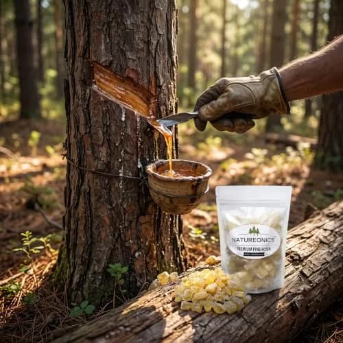 Natureonics Pine Rosin 1 Lb | Natural Pine Resin for Beeswax Wraps, Dancers & DIY Projects thumbnail 5