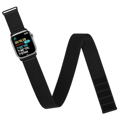 Straplanet Apple Watch Sport Armband & Ankle Strap 38-49mm | Breathable Nylon, Adjustable Fit thumbnail 1
