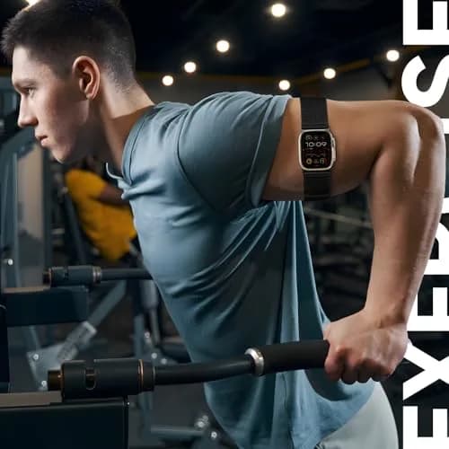 Straplanet Apple Watch Sport Armband & Ankle Strap 38-49mm | Breathable Nylon, Adjustable Fit thumbnail 6