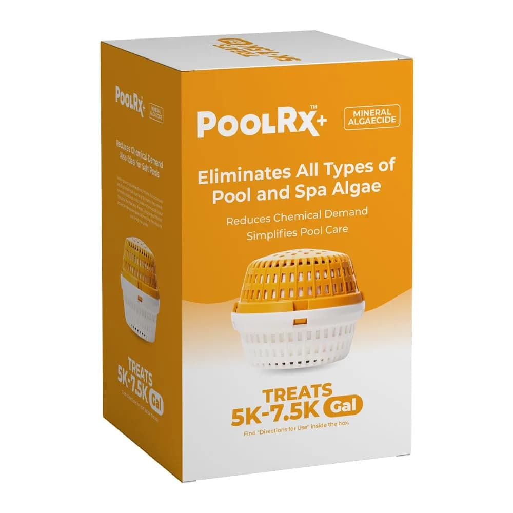 poolrx PoolRx+ Mineral Algaecide Unit | Up to 6-Month Algae Control for 5K-7.5K Gallons - main product image