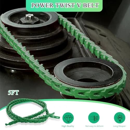 Poweka Adjustable Link V-Belt 152.4 cm (5 ft) | Power Twist V-Belt for Woodworking Tools thumbnail 4