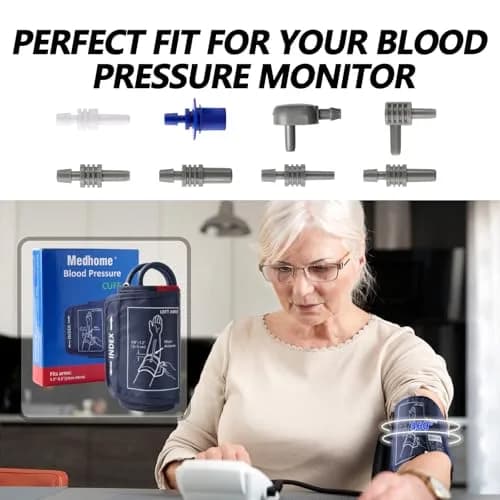 Medhome Small Blood Pressure Cuff 14-24cm (5.5"-9.5") | Accurate & Compatible Replacement BP Cuff for Small Arms thumbnail 5