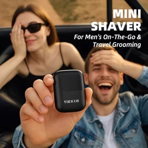 VIKICON Electric Foil Shaver for Men | Compact Portable Razor for Face thumbnail 8