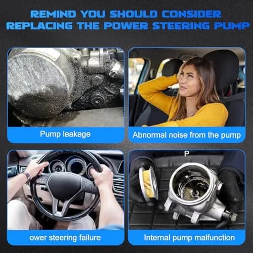 YOMALL Power Steering Pump with Pulley 21-120 | Replaces OE 0054662201 thumbnail 5
