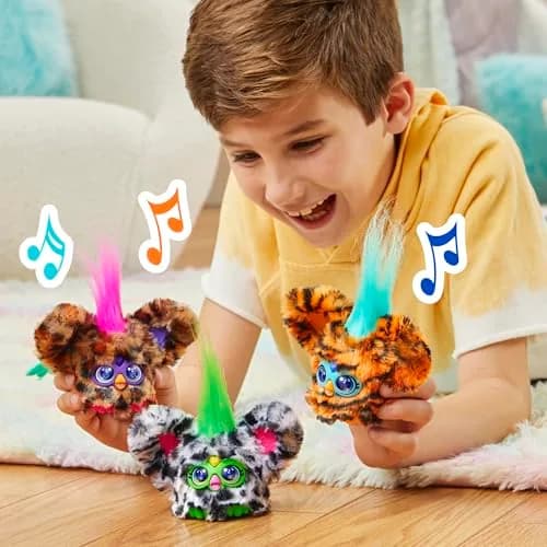 Furby Furblets Ty-Bee Mini Friend | Electronic Plush Toy for Kids 6+ thumbnail 8