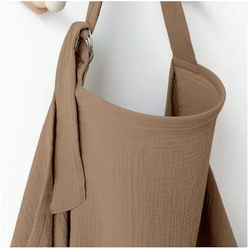 MairMore 100% Muslin Cotton Nursing Cover Sienna | 111.76cm x 71.12cm (44"x28") | Breathable & Privacy for Moms thumbnail 1