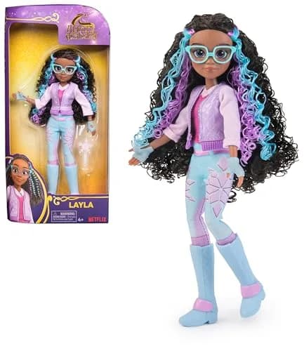 Unicorn Academy Layla Doll & Unicorn Toy for Girls 4+ | 9.5-inch Poseable Character with Accessories thumbnail 1