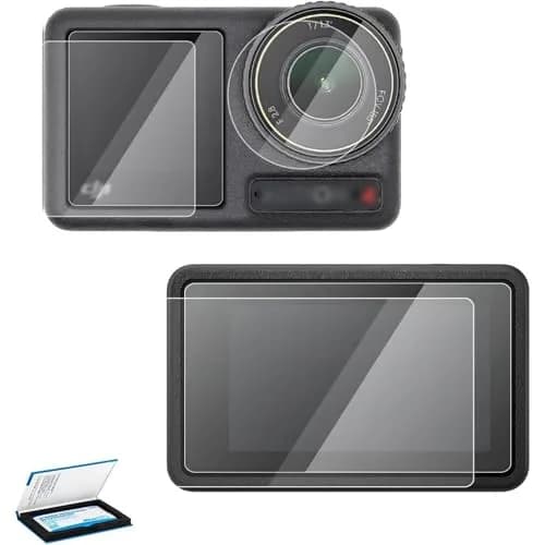JJC Screen Protector for DJI Osmo Action 4/3 | 9H Ultra Clear Tempered Glass, 0.3mm, Anti-Fingerprint & Scratch Resistance thumbnail 1