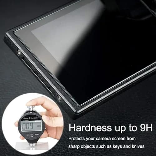 JJC Screen Protector for DJI Osmo Action 4/3 | 9H Ultra Clear Tempered Glass, 0.3mm, Anti-Fingerprint & Scratch Resistance thumbnail 4