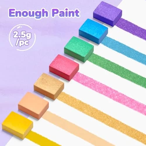 JoyCat Paint with Water Coloring Books for Toddlers (Underwater World) 22.1 cm x 24.4 cm x 1.7 cm | Mess-Free Toddler Art Activity thumbnail 6