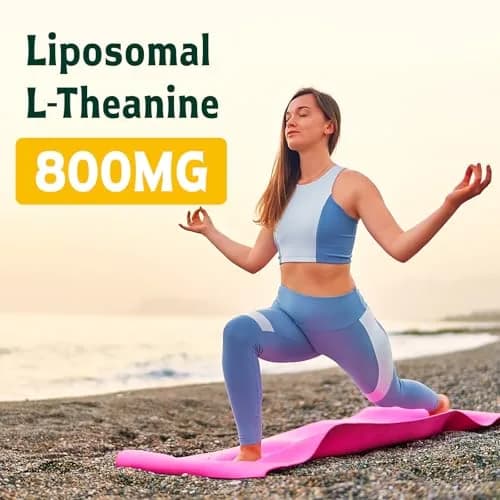 Vivaravida L-Theanine 800mg Supplement with GABA and Magnesium Glycinate | Sleep & Relaxation (60 Softgels) thumbnail 5