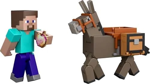 Mattel Minecraft Action Figures & Accessories 2-Pack | 3.25-inch Scale, Collectible Toy Set for Kids 6+ thumbnail 6