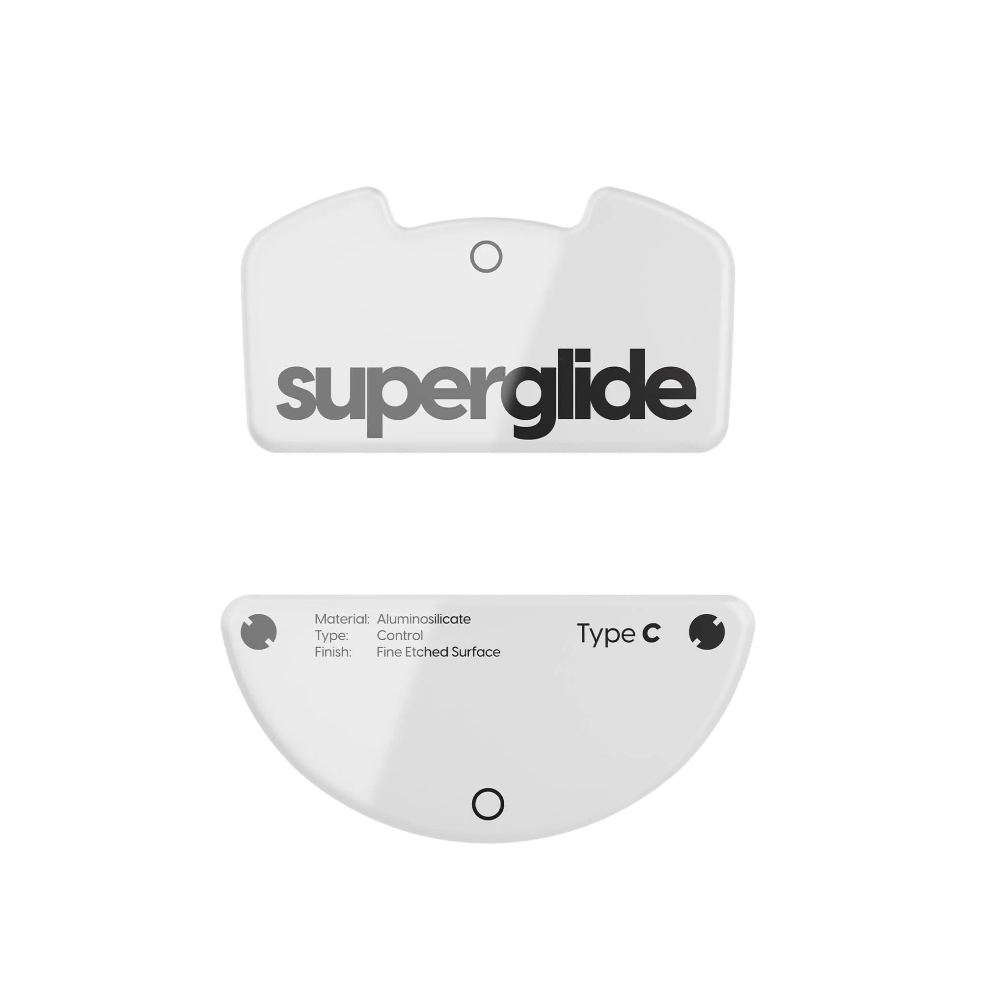 Pulsar Gaming Gears Superglide Type-C Skates for Viper v3 Pro, White | Micro-Textured Speed & Glide - main product image