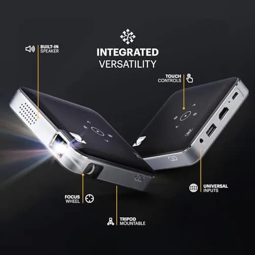 KODAK Luma 150 Portable Mini Projector | Battery Powered, 150" Screen, Built-in Speaker thumbnail 2