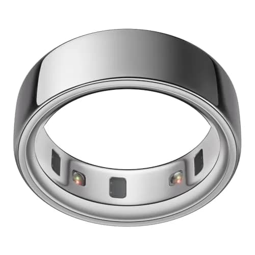Oura Ring 4 Silver Size 13 | Smart Ring for Sleep, Activity, Women's Health, AI Advisor thumbnail 1