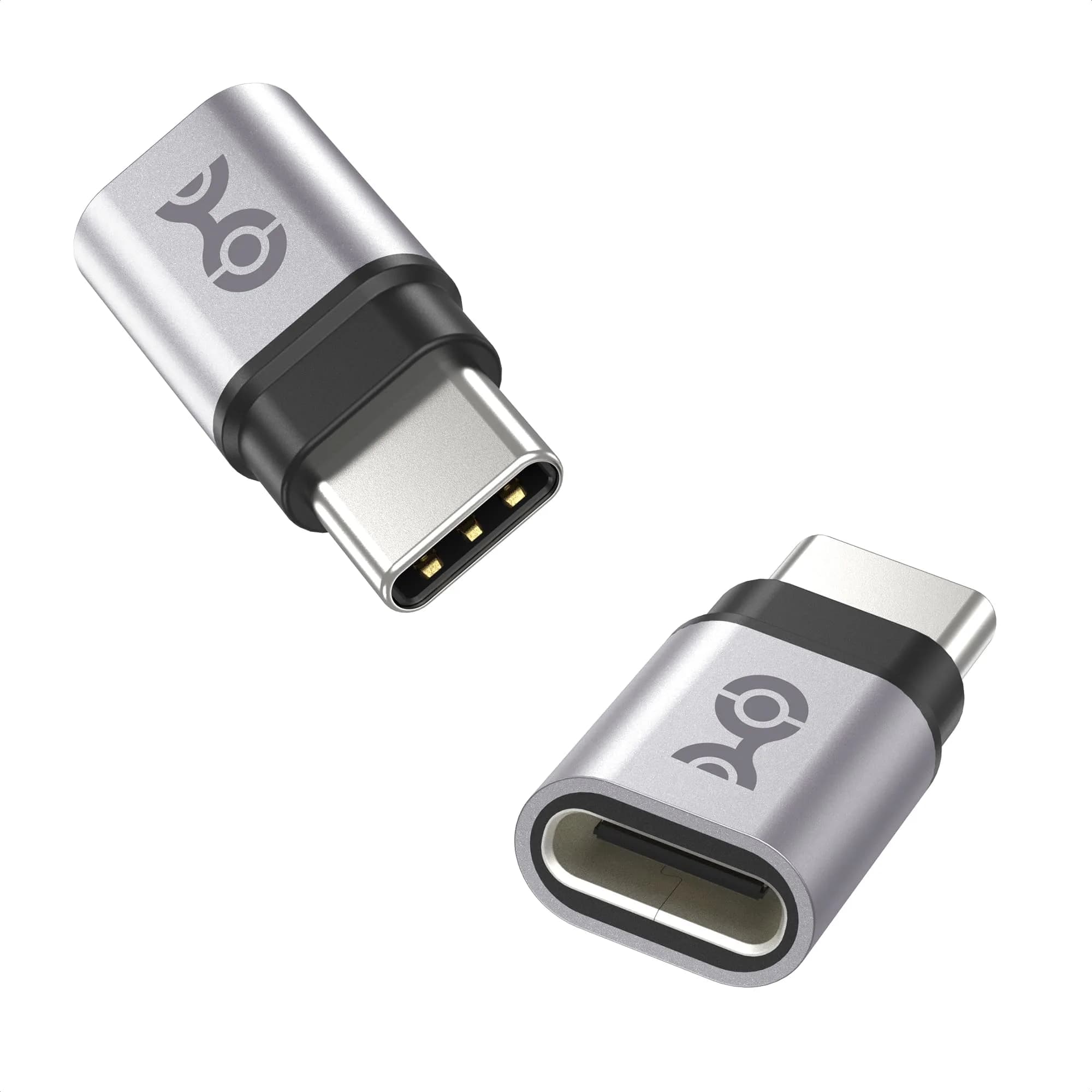 Cable Matters USB C Extender Adapter 2-Pack | 40Gbps Data, 240W PD, Compact Design - main product image