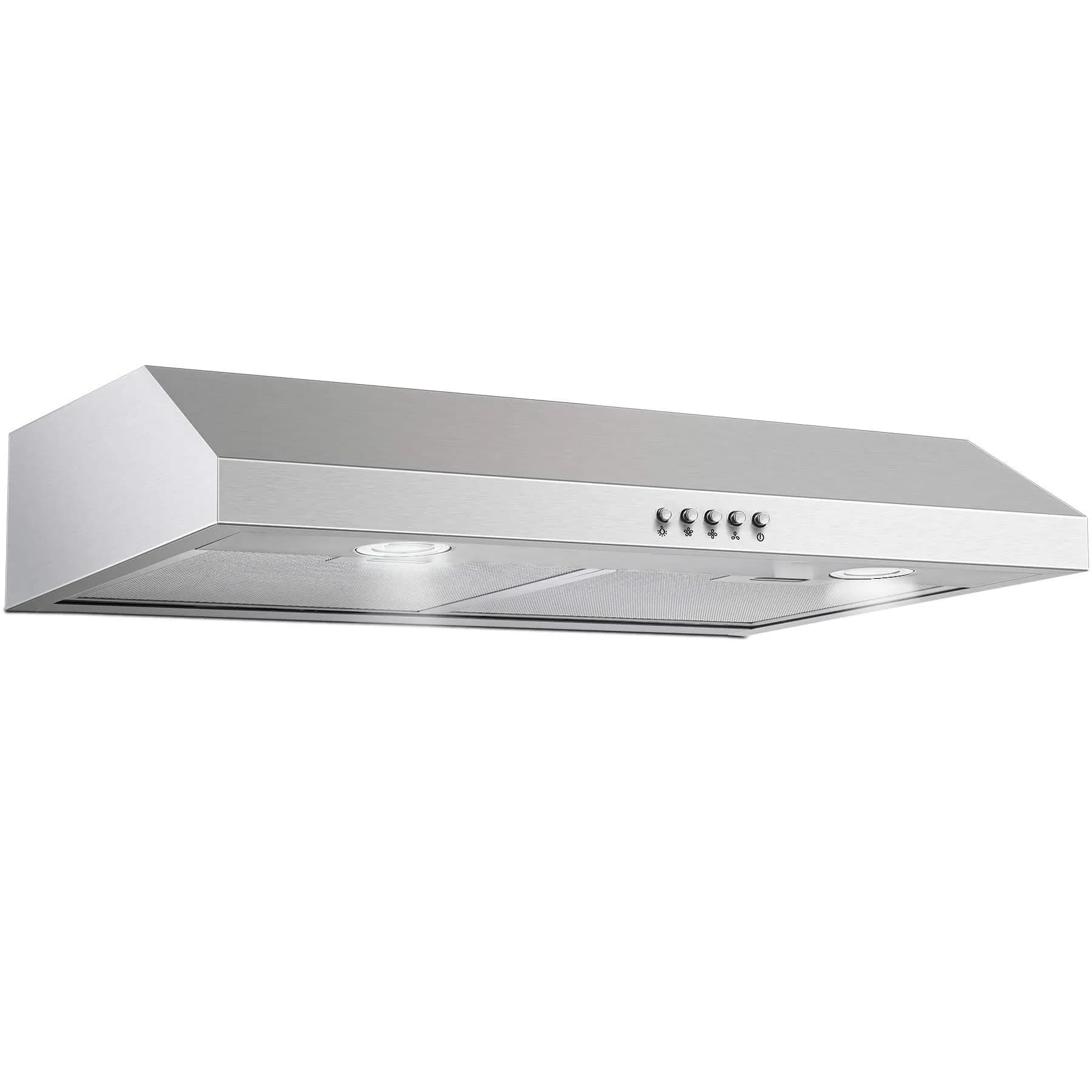 SNDOAS Under Cabinet Range Hood 76.2cm (30 inch) | 700 CFM Stainless Steel Kitchen Exhaust Hood with 3-Speed Fan & LED Lights - main product image