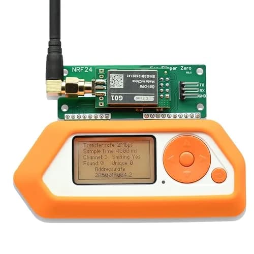 PINGEQUA NRF24 Module for Flipper Zero | Si24R1 Wireless IoT Education Module (30g) thumbnail 2