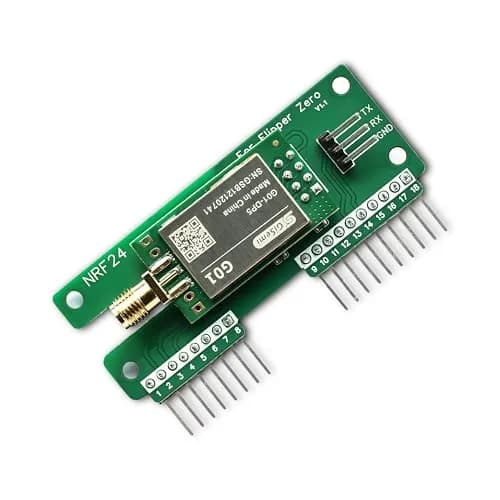 PINGEQUA NRF24 Module for Flipper Zero | Si24R1 Wireless IoT Education Module (30g) thumbnail 3