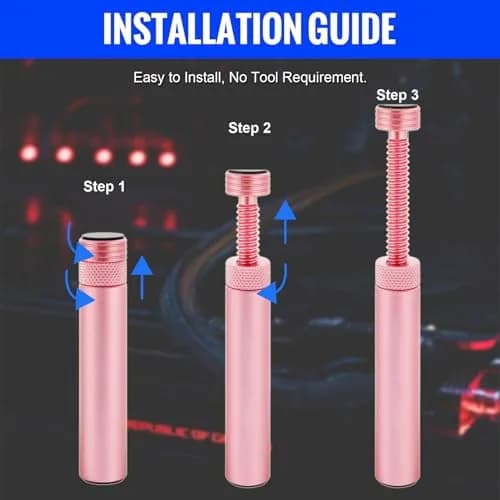 Aivalas Pink GPU Support Bracket | Height Adjustable Anti Sag Holder for Universal Graphics Card thumbnail 7
