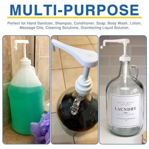 DupakSYS 4Pcs 38-400 Leak Proof Gallon Jug Syrup Pump Dispenser | Fits 1 Gallon Bottles thumbnail 8