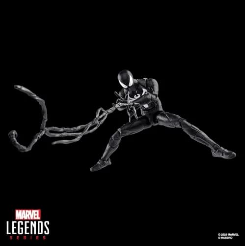 Marvel Legends Series Gamerverse Peter Parker Black Suit, Spider-Man 2 Video Game-Inspired Collectible 6 Inch Action Figure | Premium Design & Articulation thumbnail 6