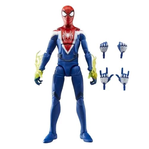 Marvel Legends Series Gamerverse Miles Morales Upgraded Suit Style, Spider-Man 2 Video Game-Inspired Collectible 15cm/5.9in | Superhero Action Figure thumbnail 1