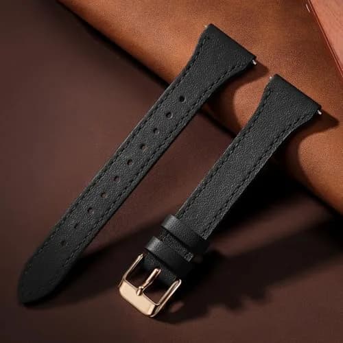 GEAK Slim Leather Band Compatible with Galaxy Watch 7/6/5/4/Active 2 40mm/44mm | Genuine Leather Strap with Quick Release thumbnail 4