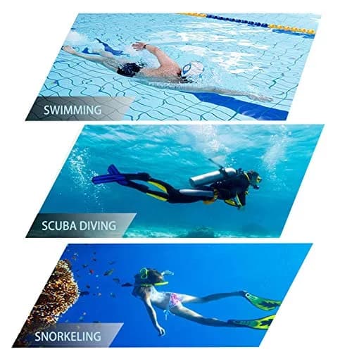 DIPUKI Snorkeling Gear for Adults | Dry Snorkel Mask Set, Wide View, Anti-Fog, Scuba Diving, Swimming Packages (0.811 Fl Oz) thumbnail 7