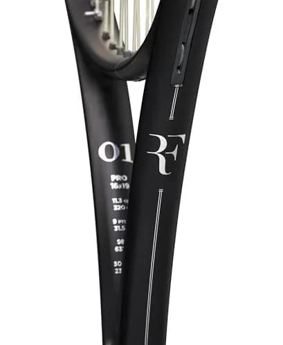Wilson RF 01 Pro Tennis Racket - 4 1/8" Grip | Strung with Sensation 16 Natural thumbnail 7