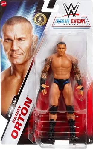 Mattel WWE Randy Orton Action Figure 6-inch | Life-Like Look & 10 Articulation Points thumbnail 2