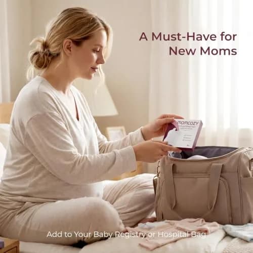 Momcozy Hydrogel Nursing Pads 12 Count | Cooling Relief for Sore Nipples thumbnail 6
