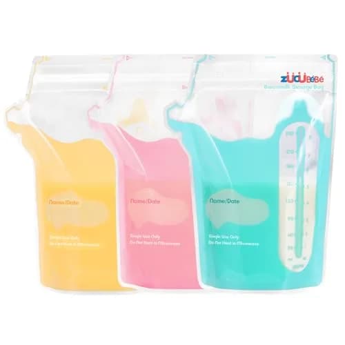 ZÜCÜBéBé Breastmilk Storage Bags 360 Count | 227ml (8oz) BPA-Free, Leakproof, Self-Standing with Pour Spout thumbnail 1