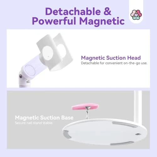 SAVILAND Handheld UV Nail Lamp 12W Purple | 10S Flash Cure for Gel Polish thumbnail 6