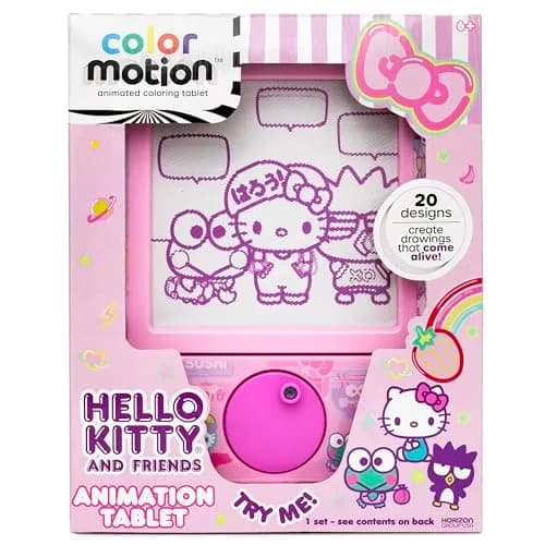 Hello Kitty and Friends Color Motion Animation Tablet | 20 Design Inserts, 6 Markers, Plastic thumbnail 7
