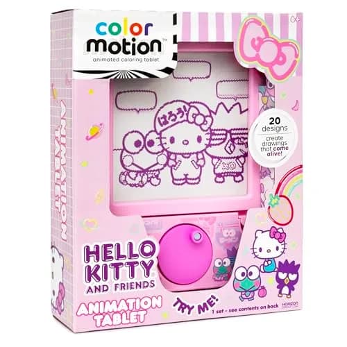 Hello Kitty and Friends Color Motion Animation Tablet | 20 Design Inserts, 6 Markers, Plastic thumbnail 8