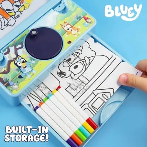 Bluey Color Motion Animation Tablet with 20 Design Inserts & 6 Markers | Interactive Drawing Pad for Kids thumbnail 5