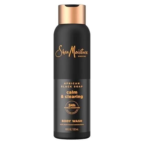 SheaMoisture African Black Soap Body Wash 532ml (18 Fl Oz) | Soothes & Clarifies Dry, Troubled Skin thumbnail 1