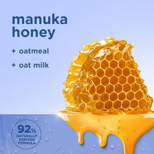 Shea Moisture Manuka Honey Oatmeal Body Wash Smooth & Exfoliating 532ml (18 Fl Oz) | For Melanin-Rich Skin thumbnail 6