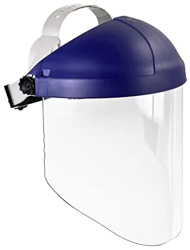 3M Ratchet Headgear H8A with Clear Propionate Faceshield W96 (Pack of 2) | ANSI Z87 Compliant for Industrial Use thumbnail 1