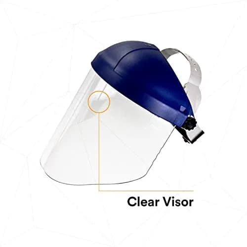 3M Ratchet Headgear H8A with Clear Propionate Faceshield W96 (Pack of 2) | ANSI Z87 Compliant for Industrial Use thumbnail 5